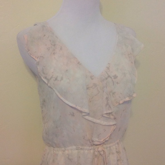 BUNDLED! Pastel chiffon dress - Picture 2 of 3