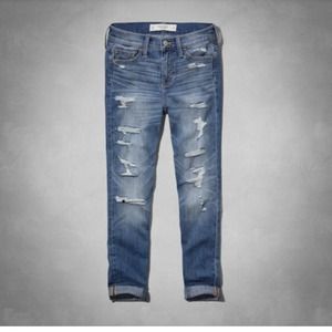 A&F Allie Boyfriend Jeans