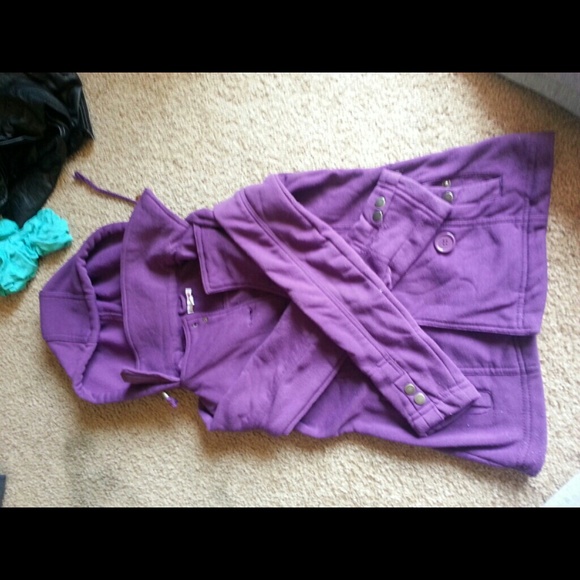 Purple coat