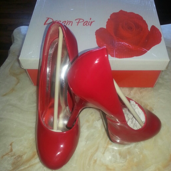 Red Patent Stilettos - Picture 2 of 3