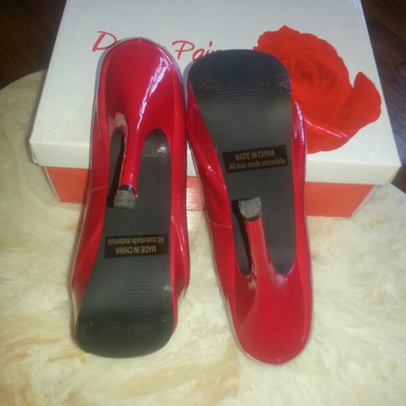 Red Patent Stilettos - Picture 3 of 3