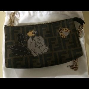 Fendi zucca pouchette