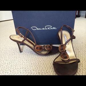 Oscar de la Renta size 6 Heels made in Italy