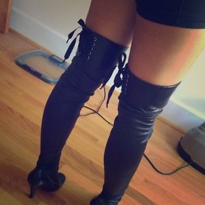 Victoria's Secret Thigh High Boots