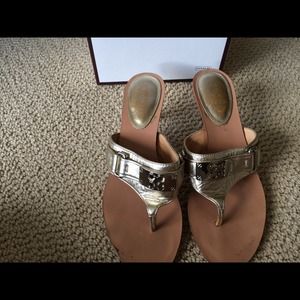 Coach size 6 summer shoes