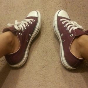 Purple converse