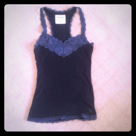 Abercrombie kids lace tank top