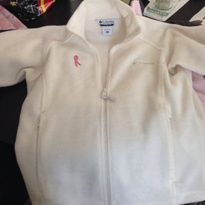 White Columbia fleece jacket