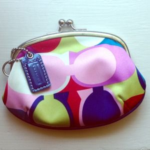 Coach change purse