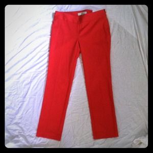 **Coral, Marisa straight, crop Loft pants