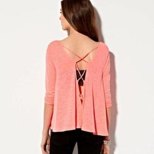 American eagle cross back top