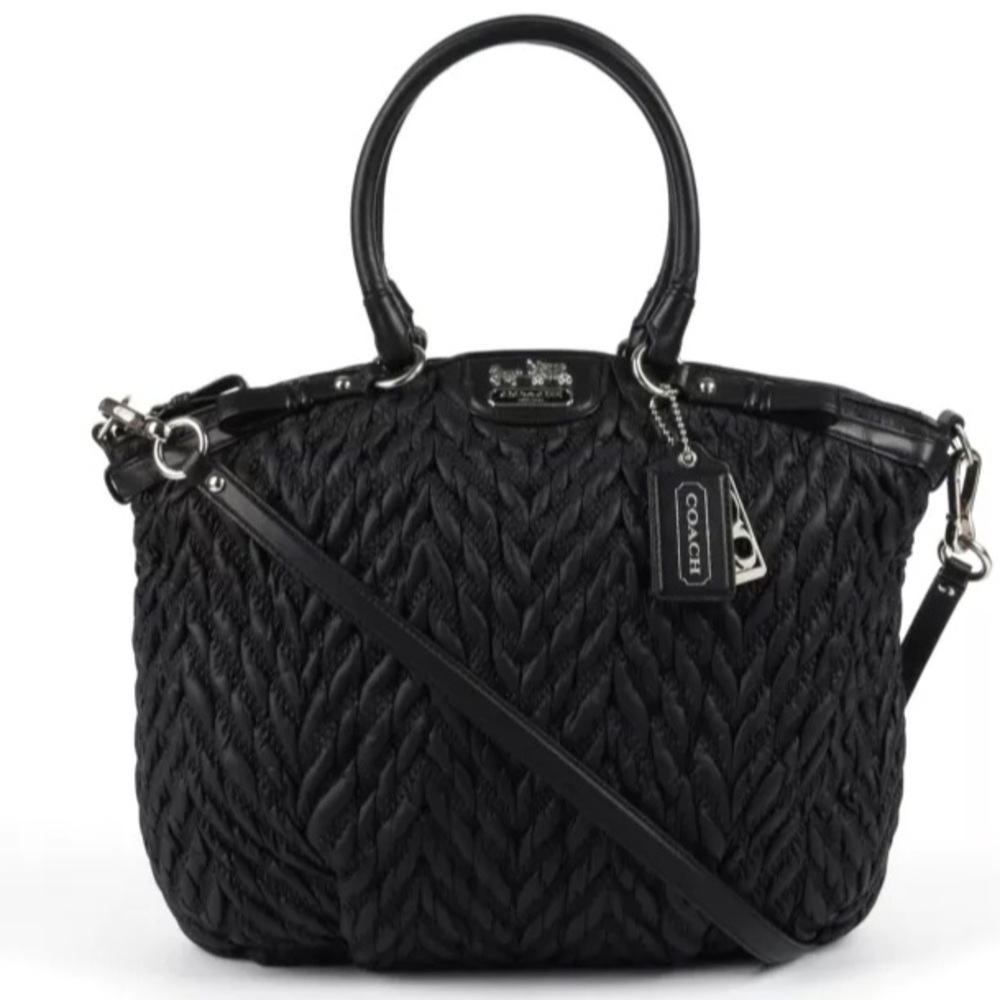 ‼️SOLD‼️EUC Coach's 70th Anniversary Black Purse - Picture 1 of 8