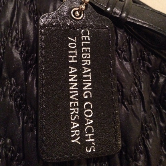 ‼️SOLD‼️EUC Coach's 70th Anniversary Black Purse - Picture 3 of 8