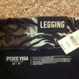 NWT XS VS Pink Yoga Leggings