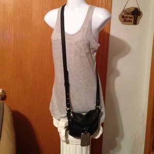 Authentic black body bag A/X Armani exchange.