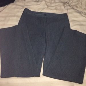 Gray dress pants