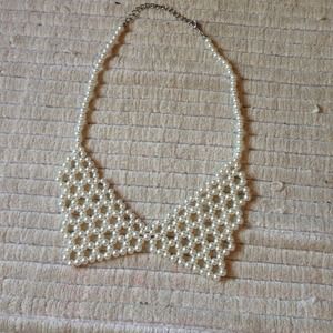 Peter Pan collar necklace
