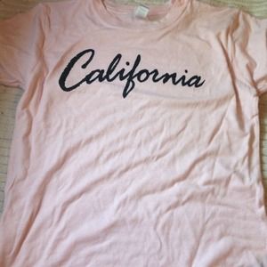 Pink California tshirt