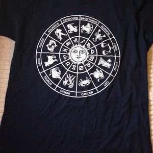 Navy horoscope tshirt