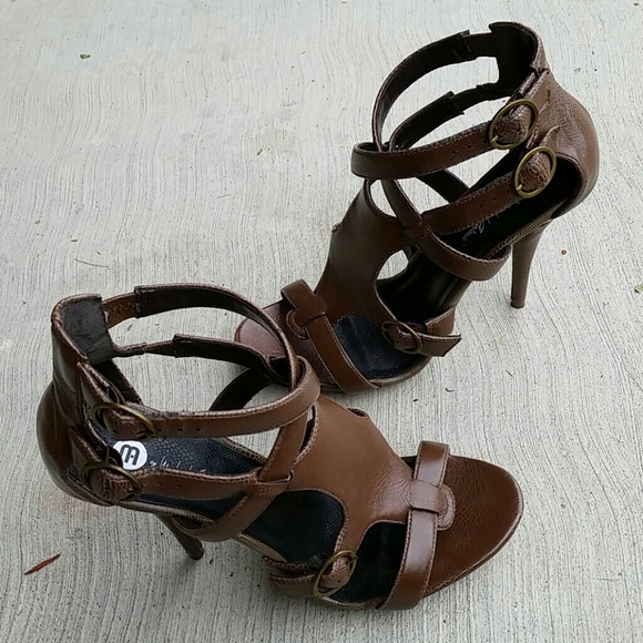 Brown heels