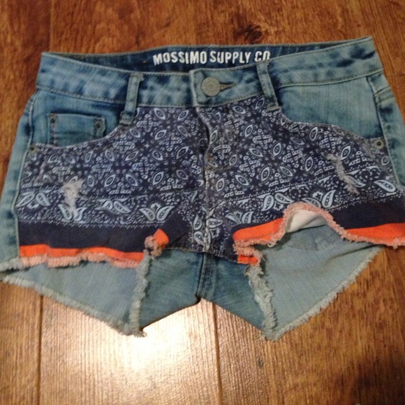 Bandana print shorts