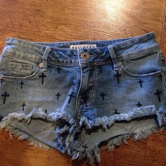 Pacsun cross shorts