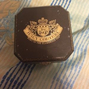 Authentic juicy couture earring box