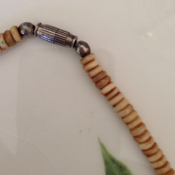 Intricate tribal design inspired necklace  11" - Picture 3 of 4