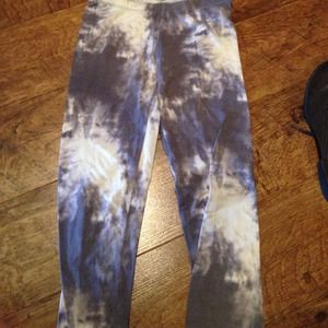 Tie dye leggings(: