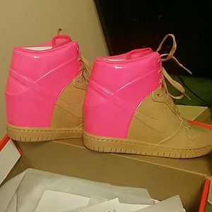 Nike ski hi dunk sneaker wedges