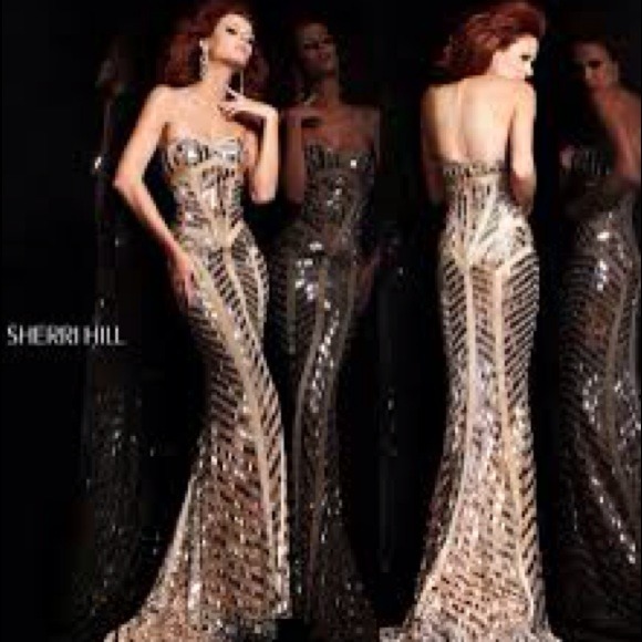 Gorgeous sherri hill dress