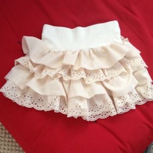 Lace skort