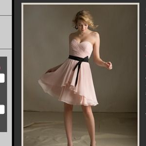MoriLee marine size2 bridesmaid dress style #31013