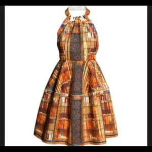 H&M Colorful Expressions Mosaic Flare Dress