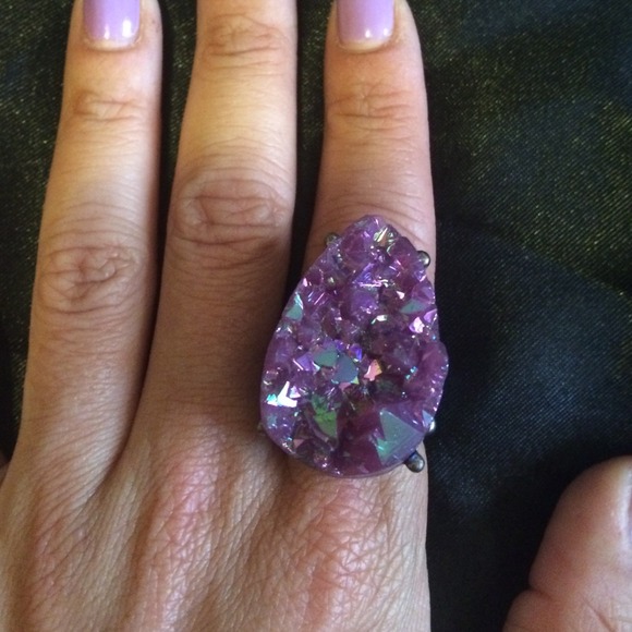 Purple stone ring!
