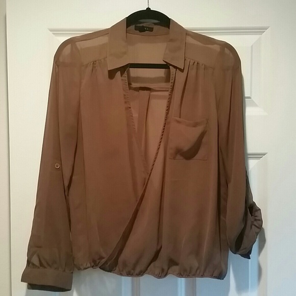 Sheer blouse