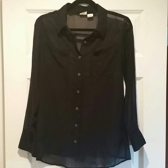 Sheer blouse