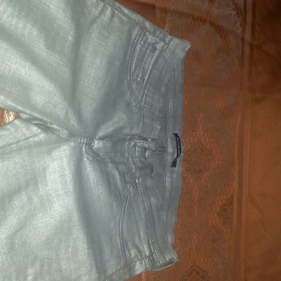 Skinny pants, metallic