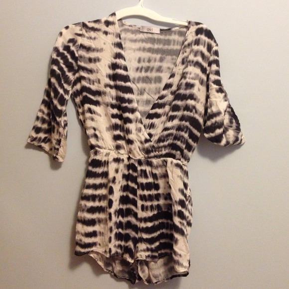 Beautiful low cut romper