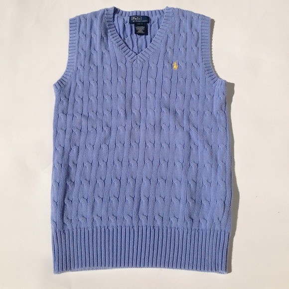 Ralph Lauren Boys 10-12 Sweater Vest