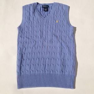 Ralph Lauren Boys 10-12 Sweater Vest