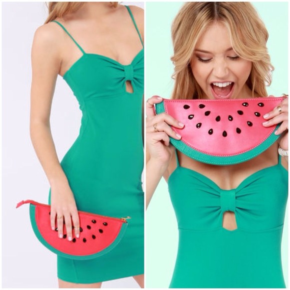 Nila Anthony Bags - π Sweet Watermelon Clutch Nila Anthony Bags - π Sweet Watermelon Clutch