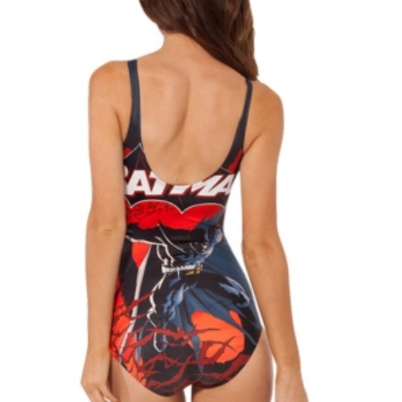 Batman dark knight one piece swimsuit nwot - Picture 2 of 2