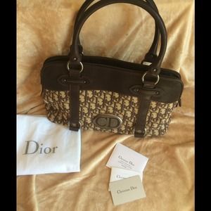SOLD - New Christian Dior Trotter hadbag