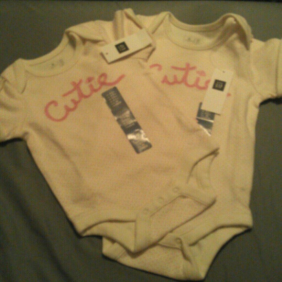 One left!!! "Cutie" Onesie :)