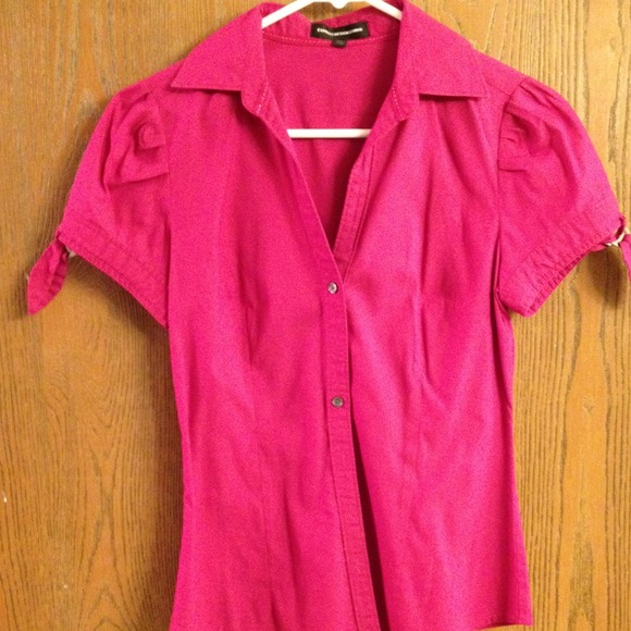 Express short sleeve blouse