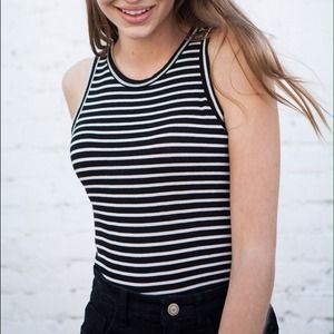 ON HOLD Striped Kaya Tank