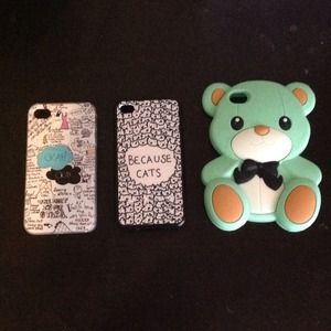 Iphone 4/4s case Because Cat