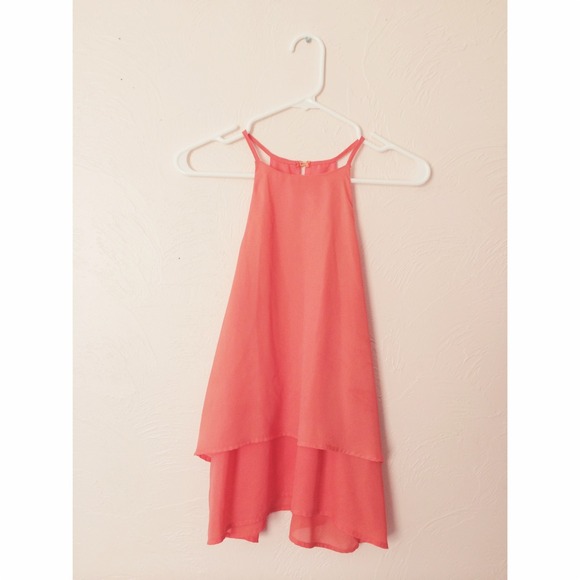 SOLD Coral Tank Top