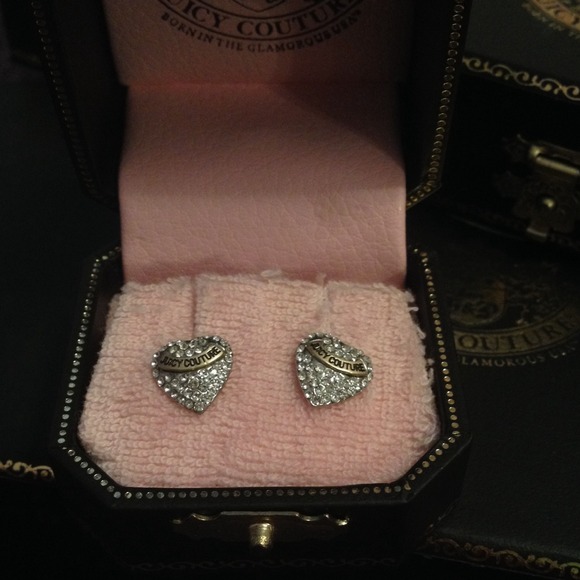 Authentic Juicy Couture earrings